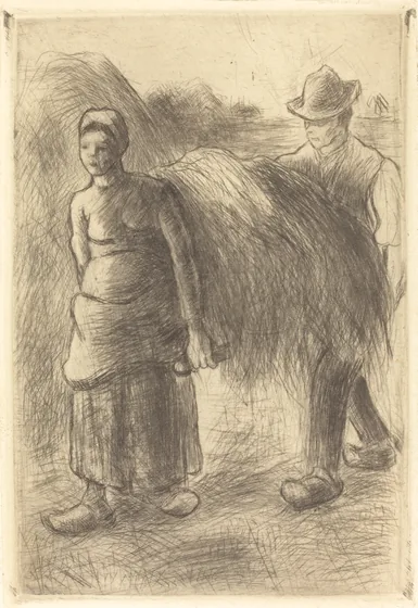 Peasants Carrying Hay (Paysans portant du foin)