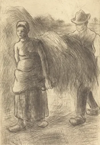 Peasants Carrying Hay (Paysans portant du foin)