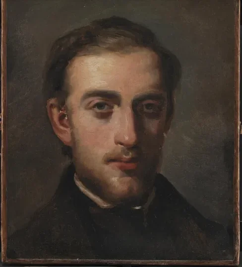 Portrait of the Painter Fritz Melbye (1826-69)