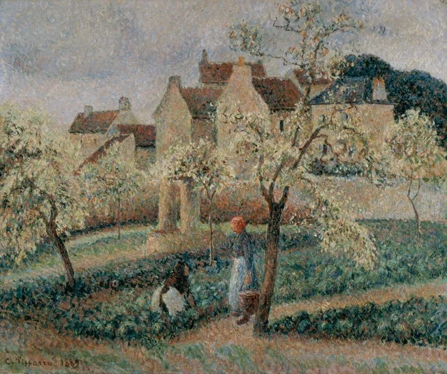 Ciruelos en flor, Pontoise
