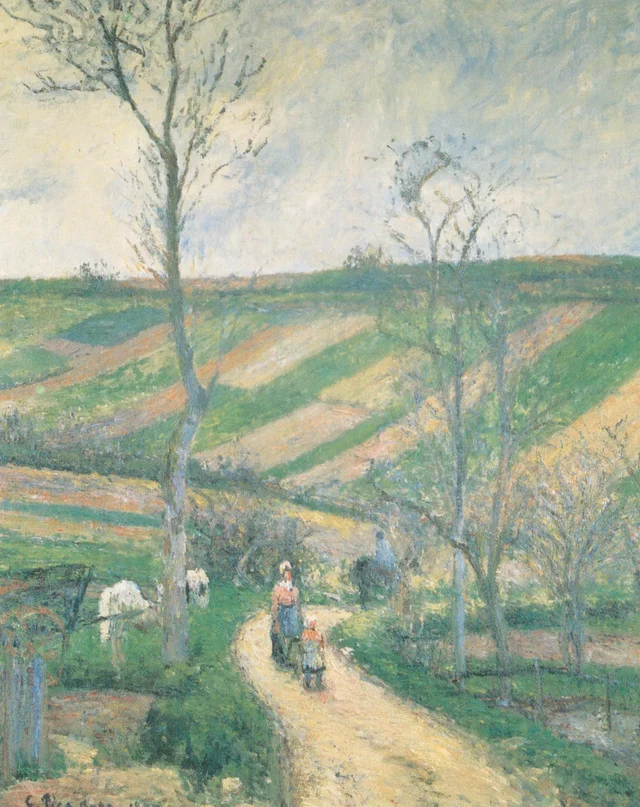 Camino del Fond de L'Hermitage, Pontoise, Camille Pissarro