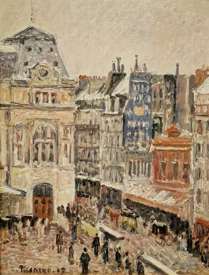 Rue d'Amsterdam et Gare Staint-Lazare