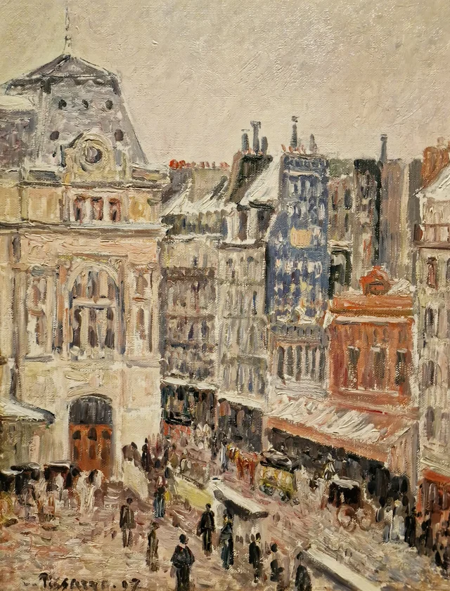 Rue d'Amsterdam y estación de Saint-Lazare