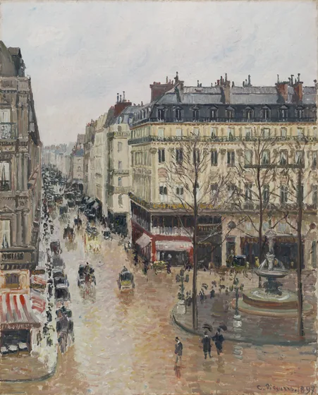 Rue Saint-Honoré, Après-midi, Effet de Pluie