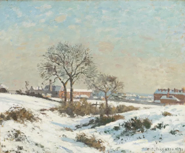 サウス・ノーウッドの雪景色