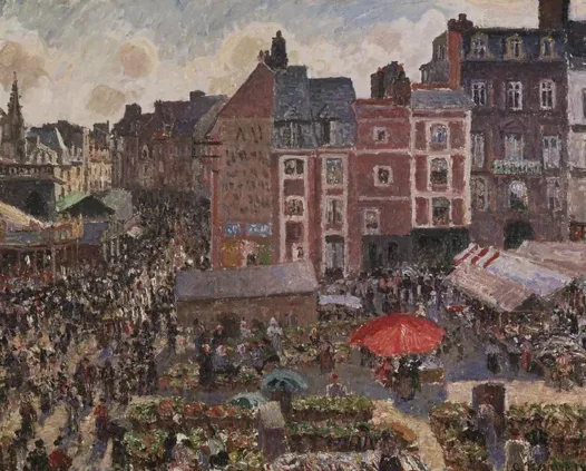 Soleil après midi, la foire à Dieppe