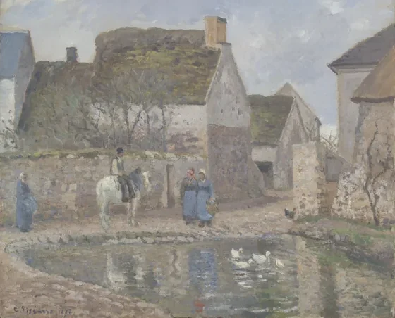 The Duck Pond at Ennery