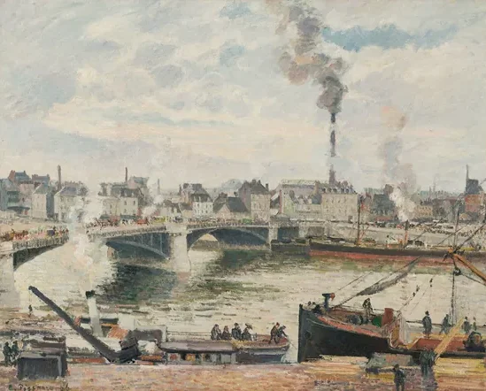 The Great Bridge, Rouen (Le Grand Pont, Rouen)