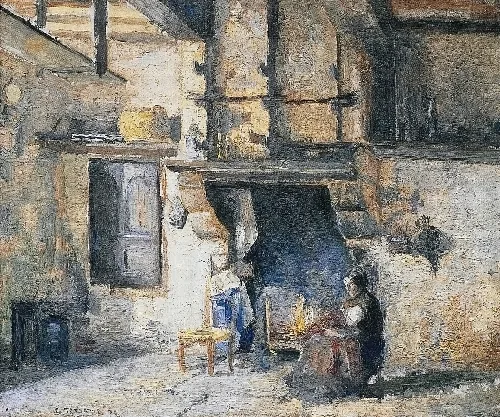 The Kitchen in Piette's House, Montfoucault