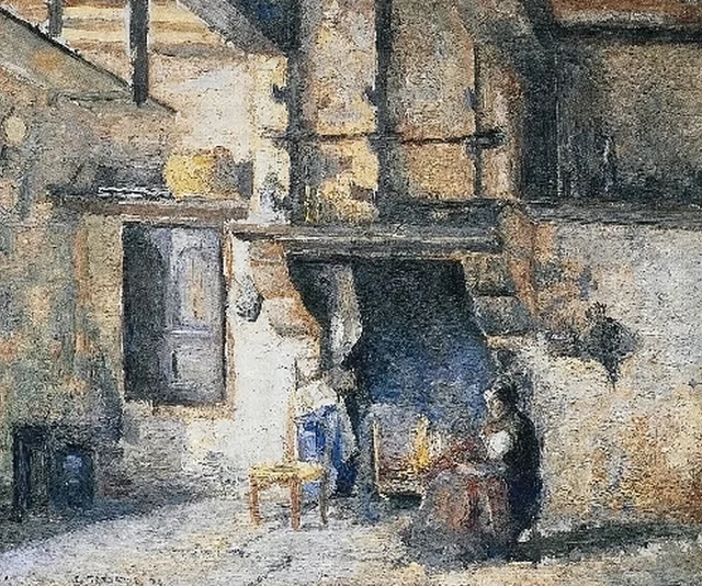 La cocina en casa de Piette, Montfoucault