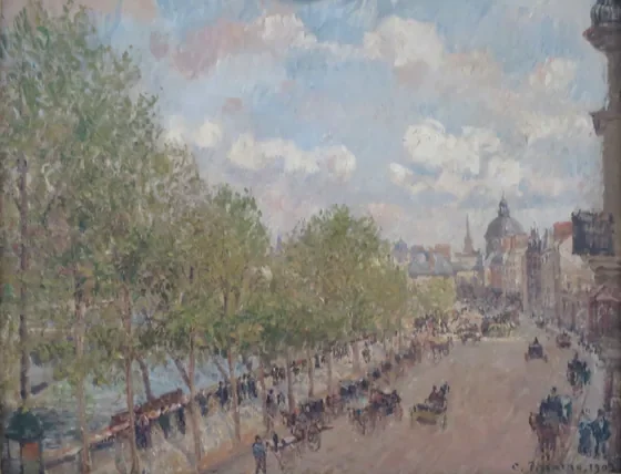 The Quai Malaquais and the Institute (de France), Spring, Sunlight (Fourth Series)