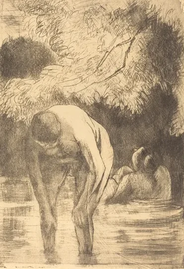 Two Women Bathing (Les deux baigneuses)