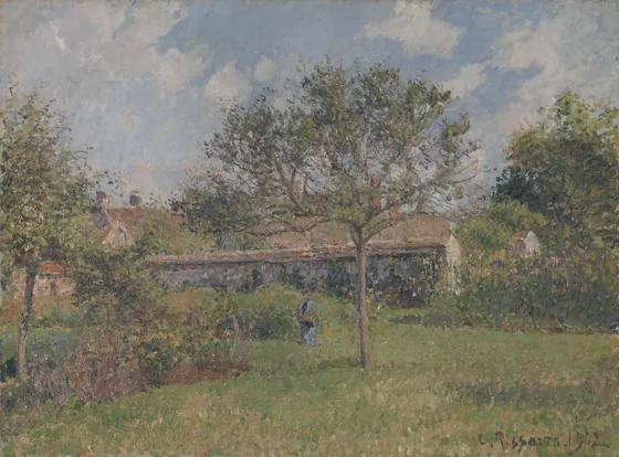 Un Coin du pré à Eragny