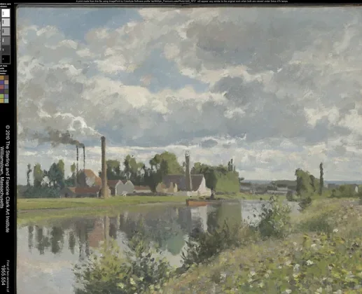 Usine au bord de l'Oise, Saint-Ouen-l'Aumône