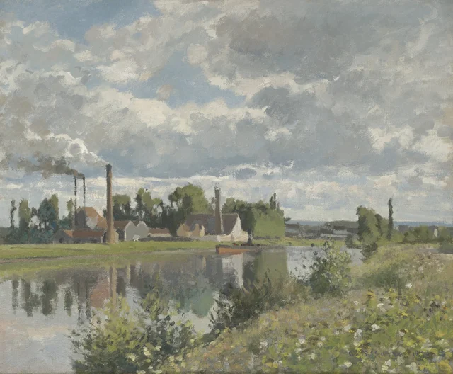 Fábrica a orillas del Oise, Saint-Ouen-l'Aumône