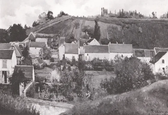 View of L'Hermitage, Côte des Gratte-Coqs, Pontoise