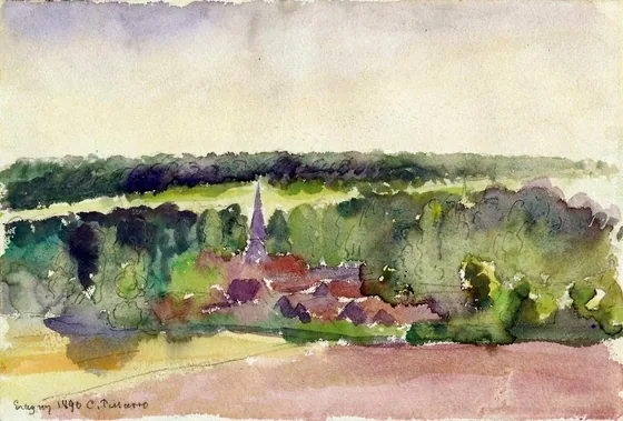 Vue d'Éragny