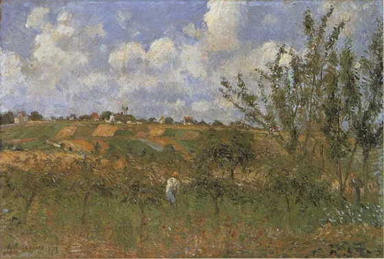Vue depuis la côte des Gratte-Coqs, Pontoise
