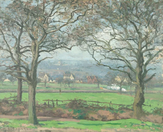Vista sobre Alleyne Park, West Dulwich