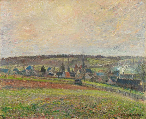 Vue sur le Village d’Éragny