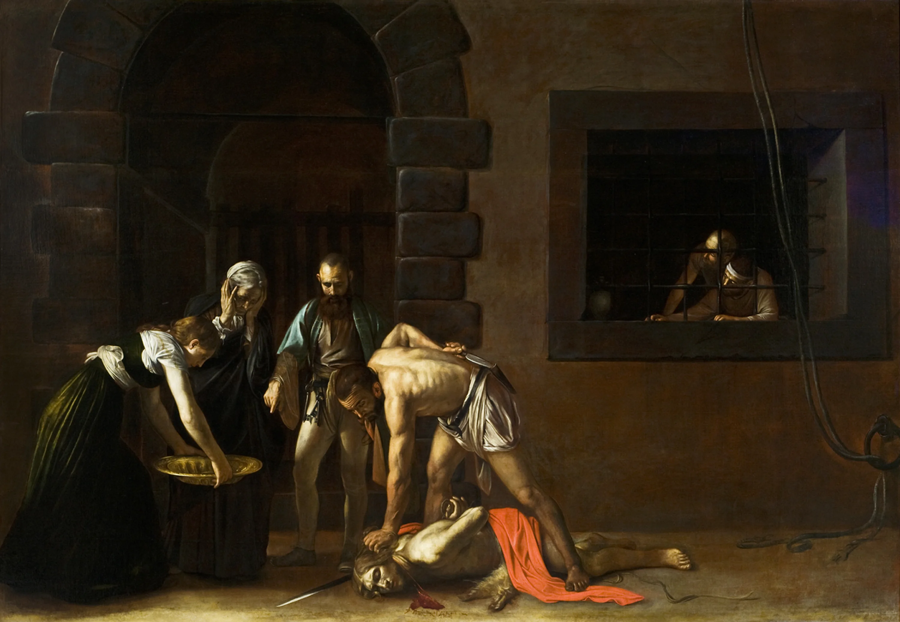 La Décollation de saint Jean-Baptiste, Caravage