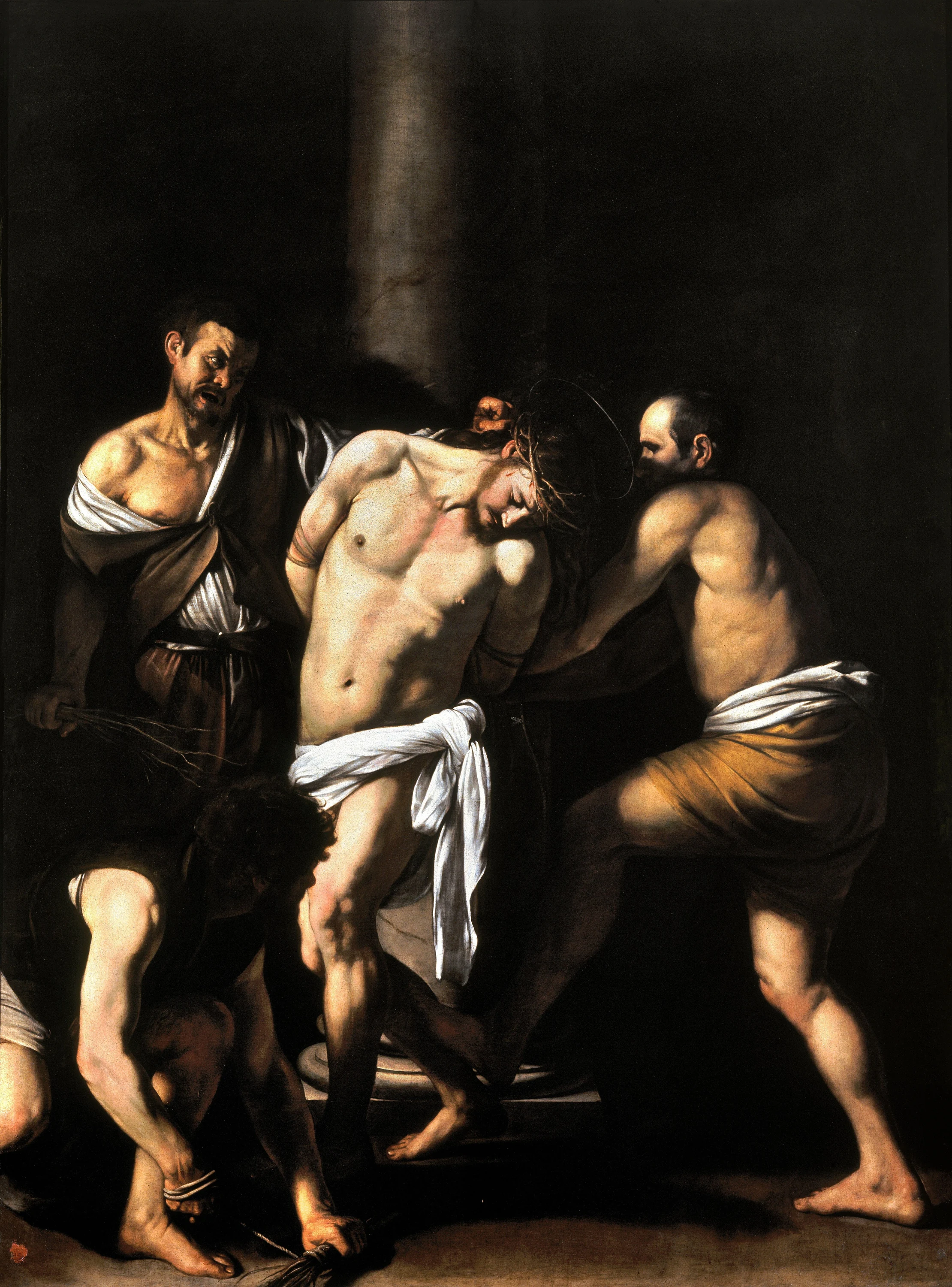 La Flagellation du Christ, Caravage