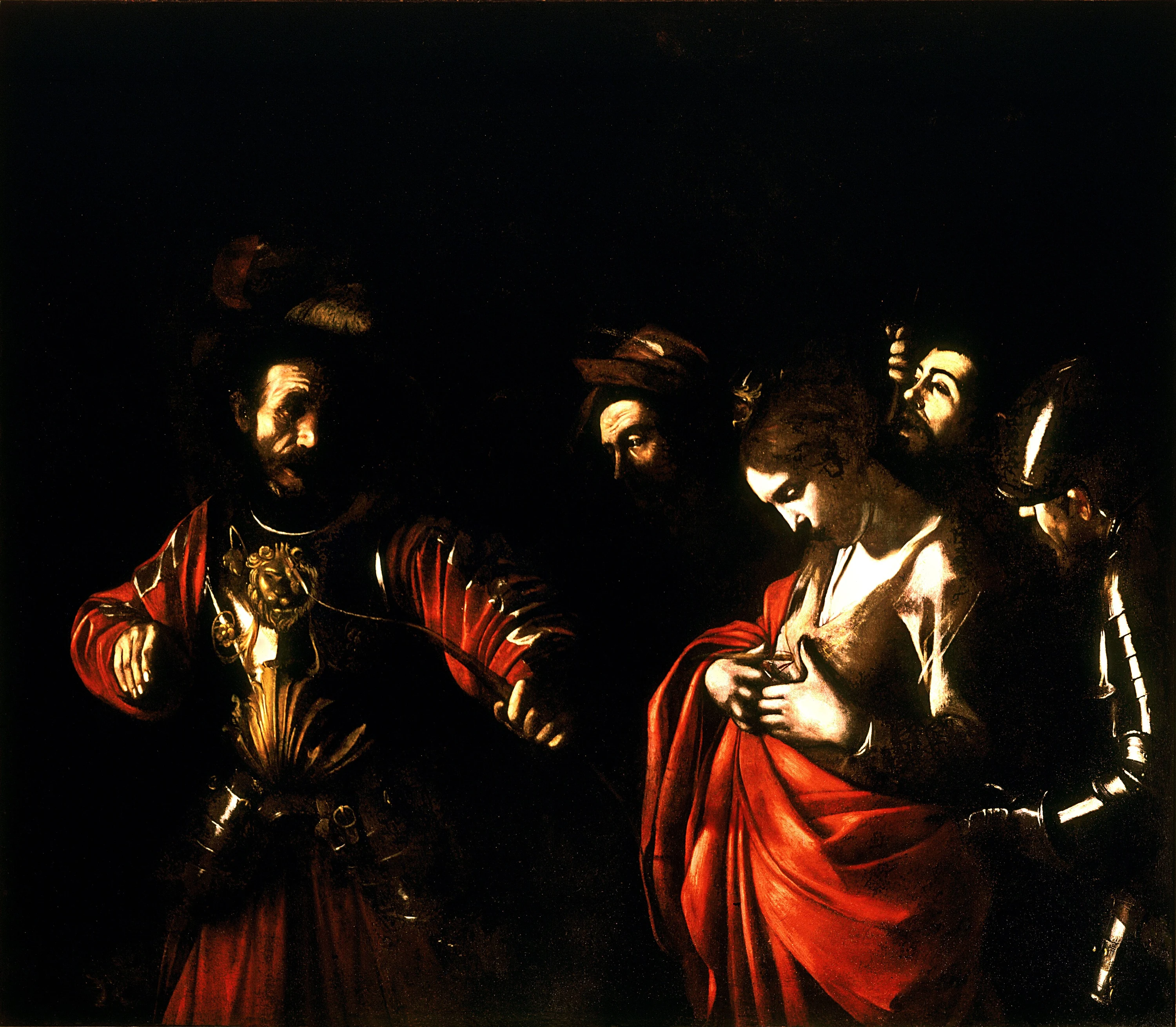 Le Martyre de sainte Ursule, Caravage