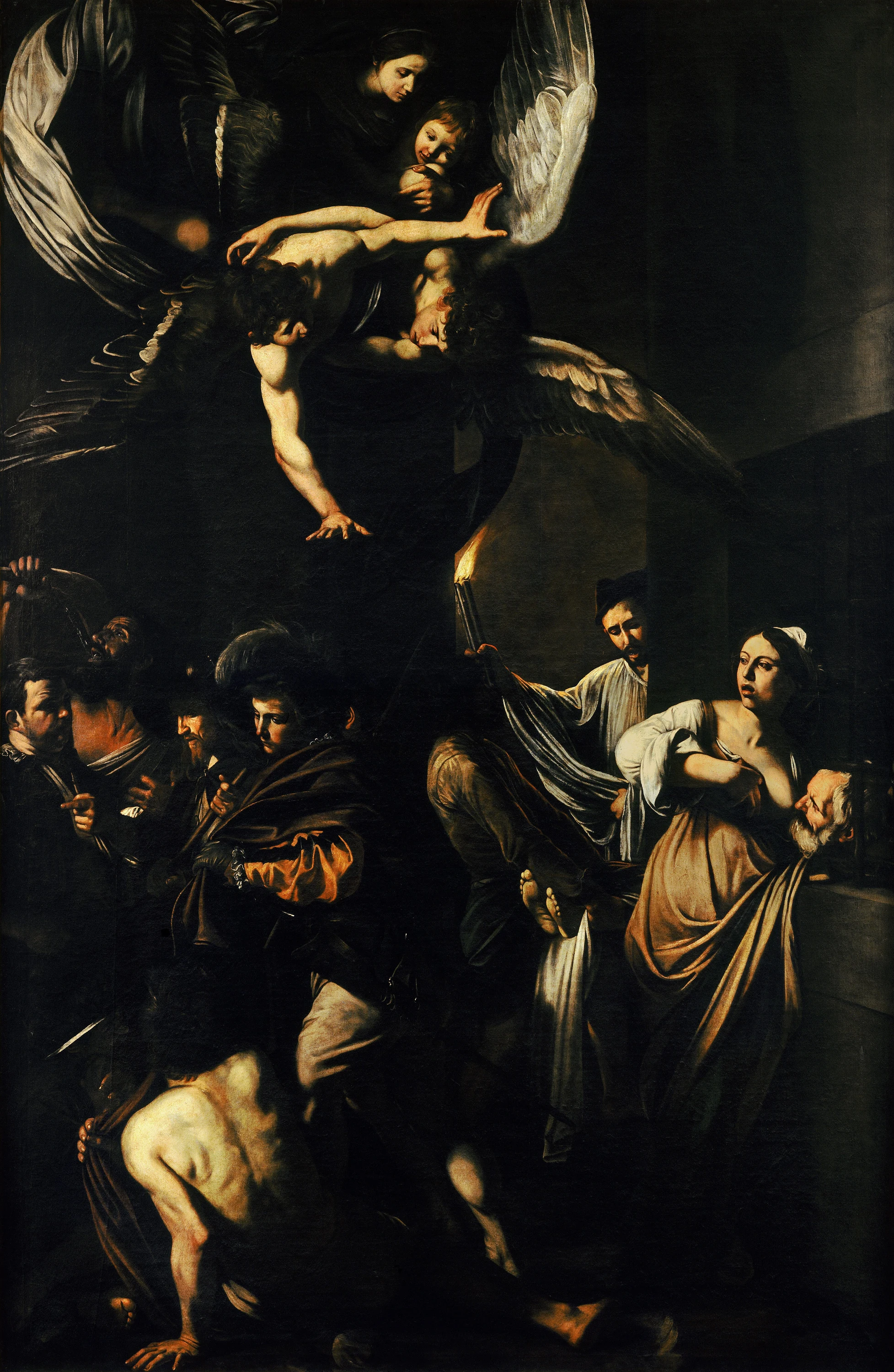 Les Sept Œuvres de miséricorde, Caravage