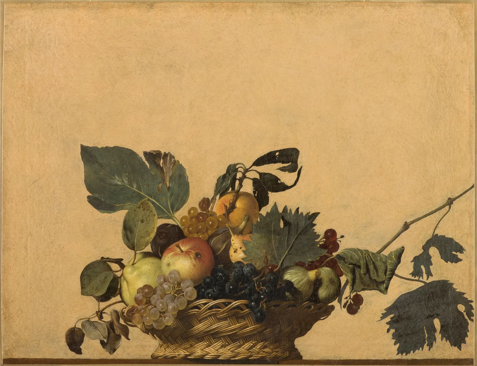 Corbeille de fruits, Caravage