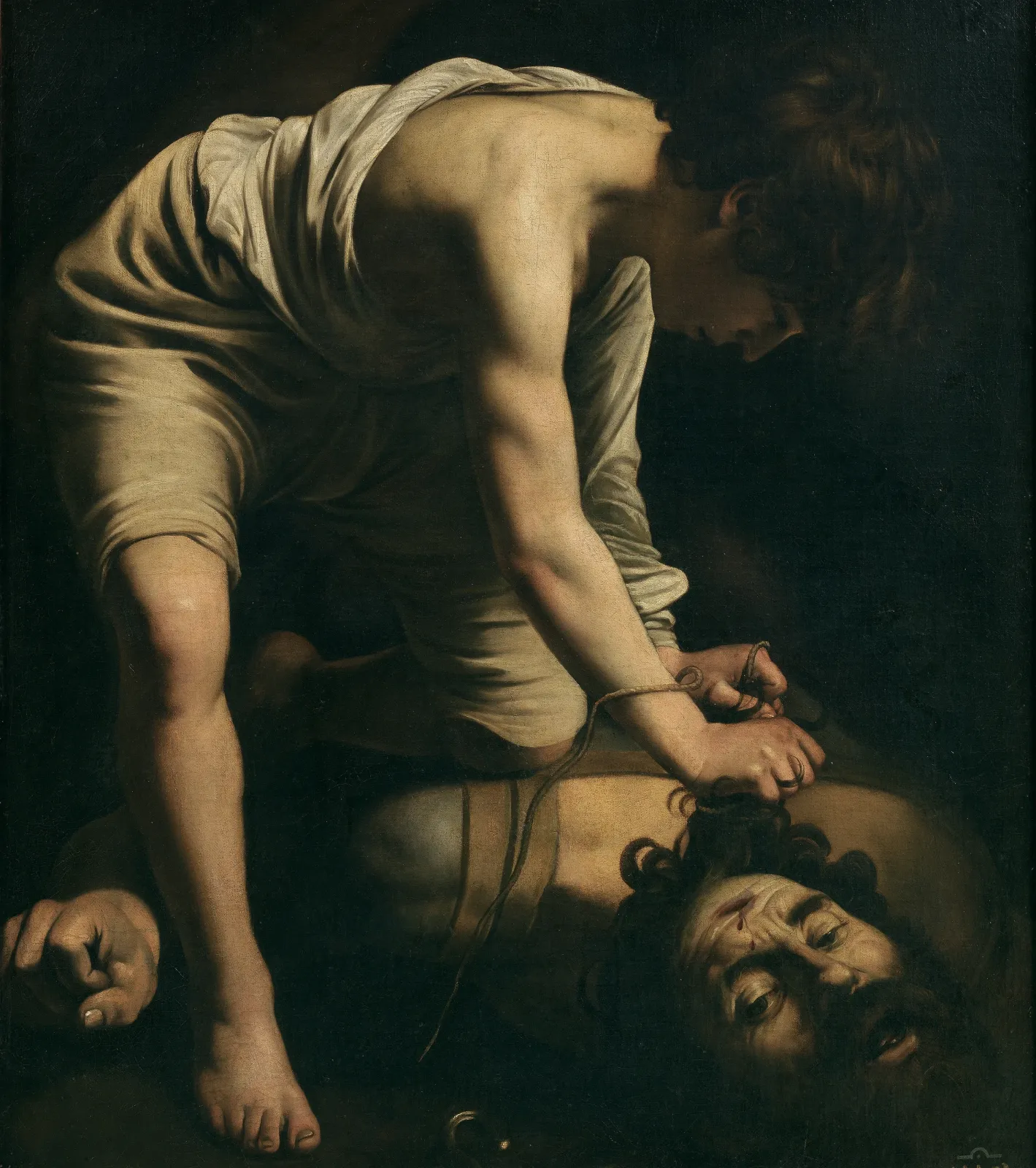 David et Goliath, Caravage