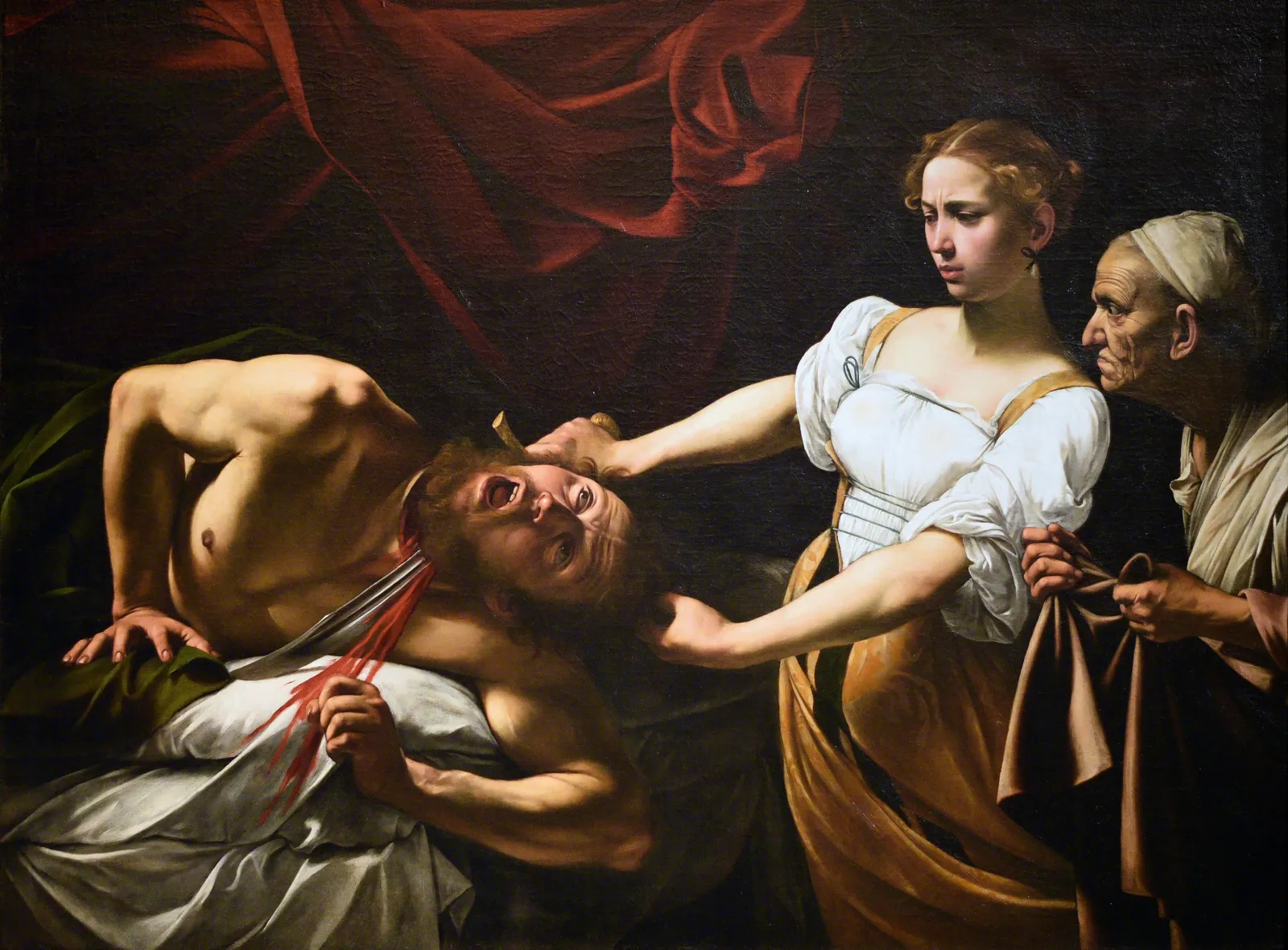 Judith décapitant Holopherne, Caravaggio