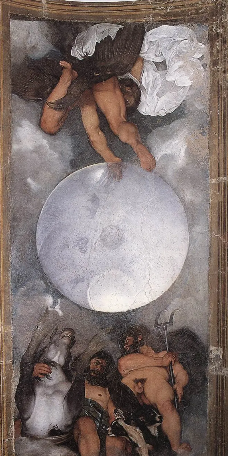 Jupiter, Neptune et Pluton, Caravage