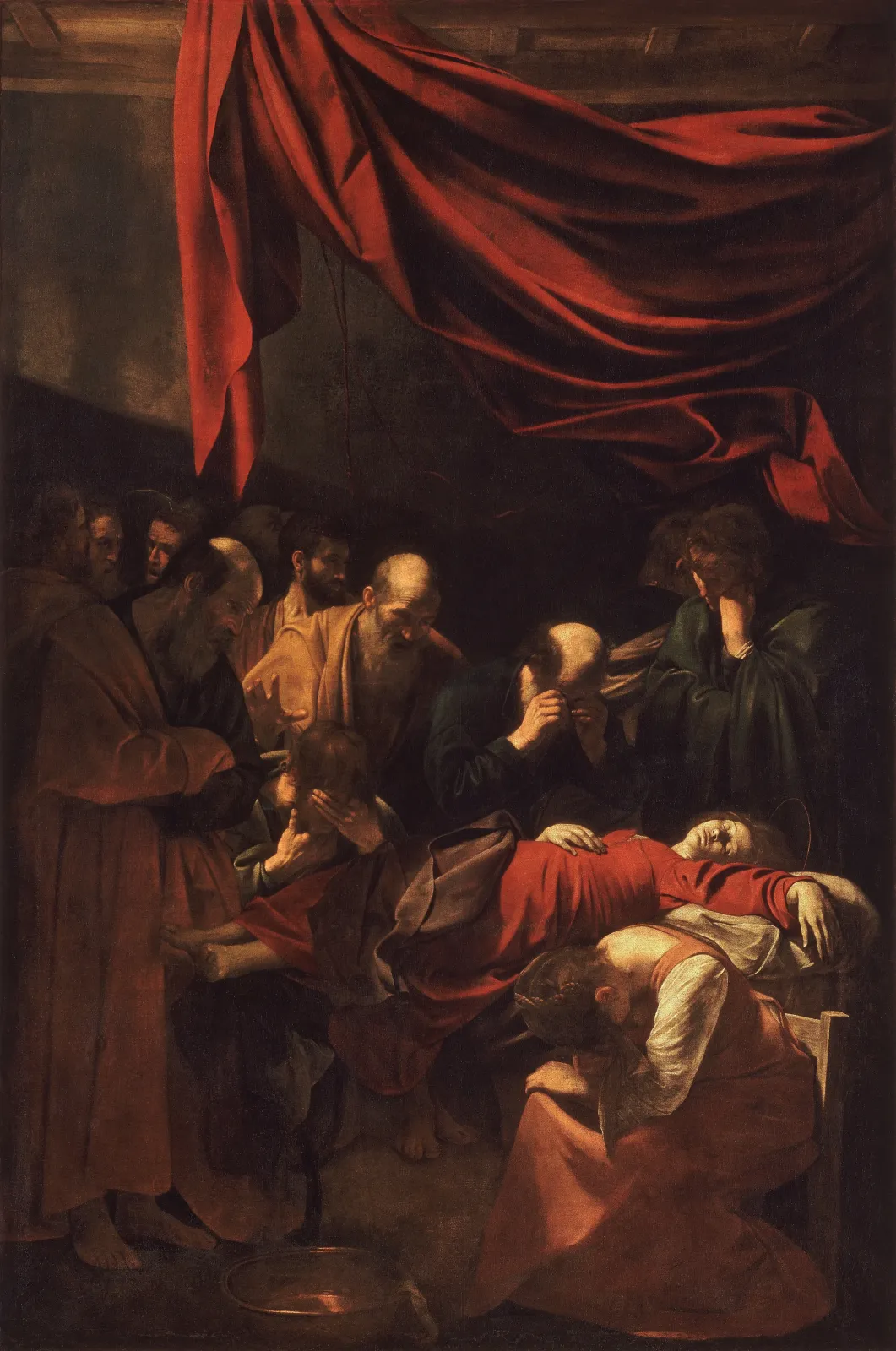 La Mort de la Vierge, Caravaggio