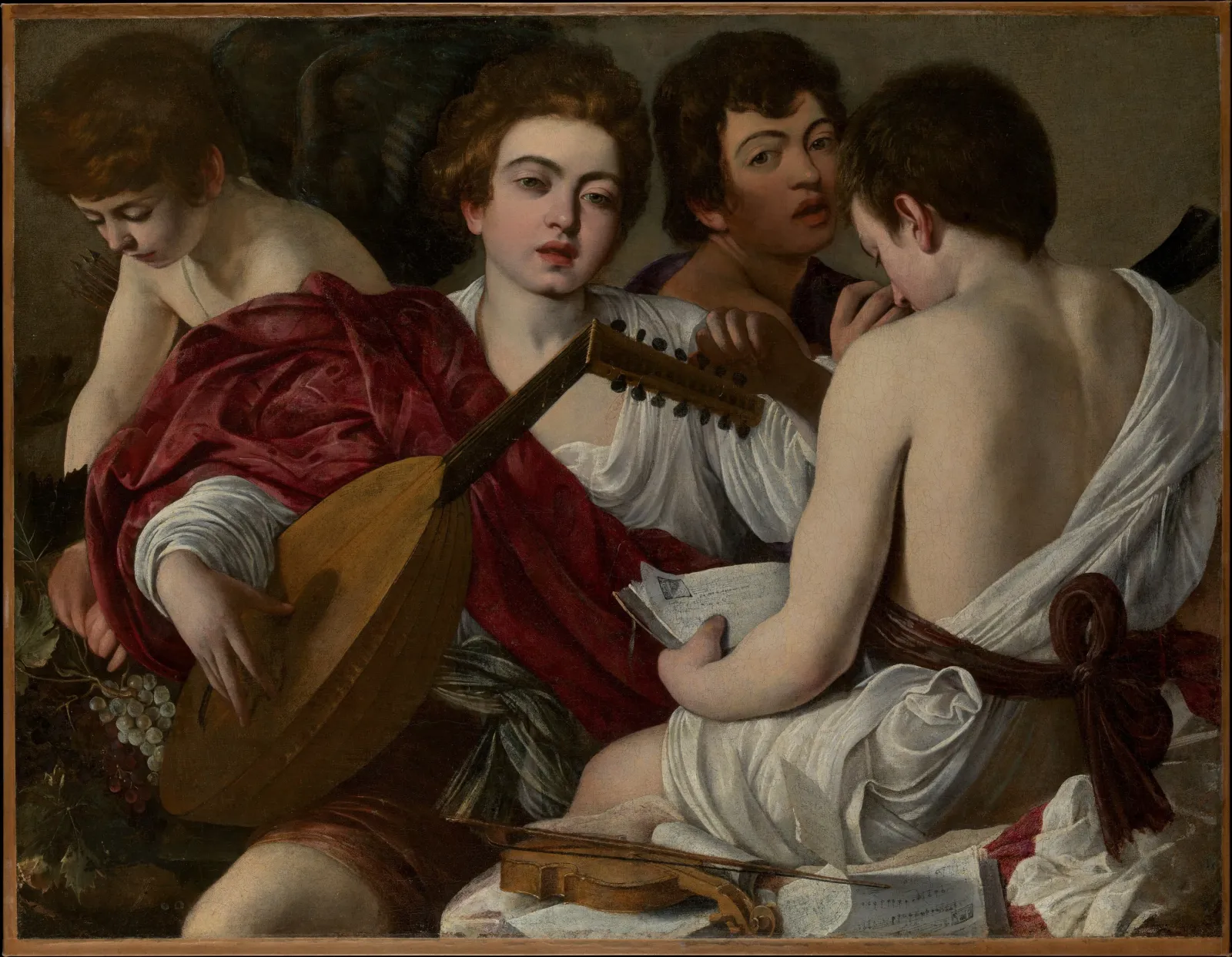 Les Musiciens, Caravage