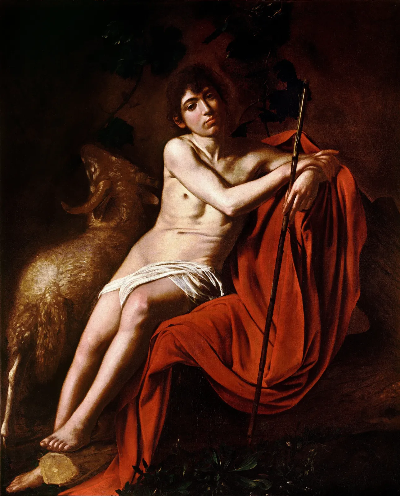 Saint Jean-Baptiste, Caravage