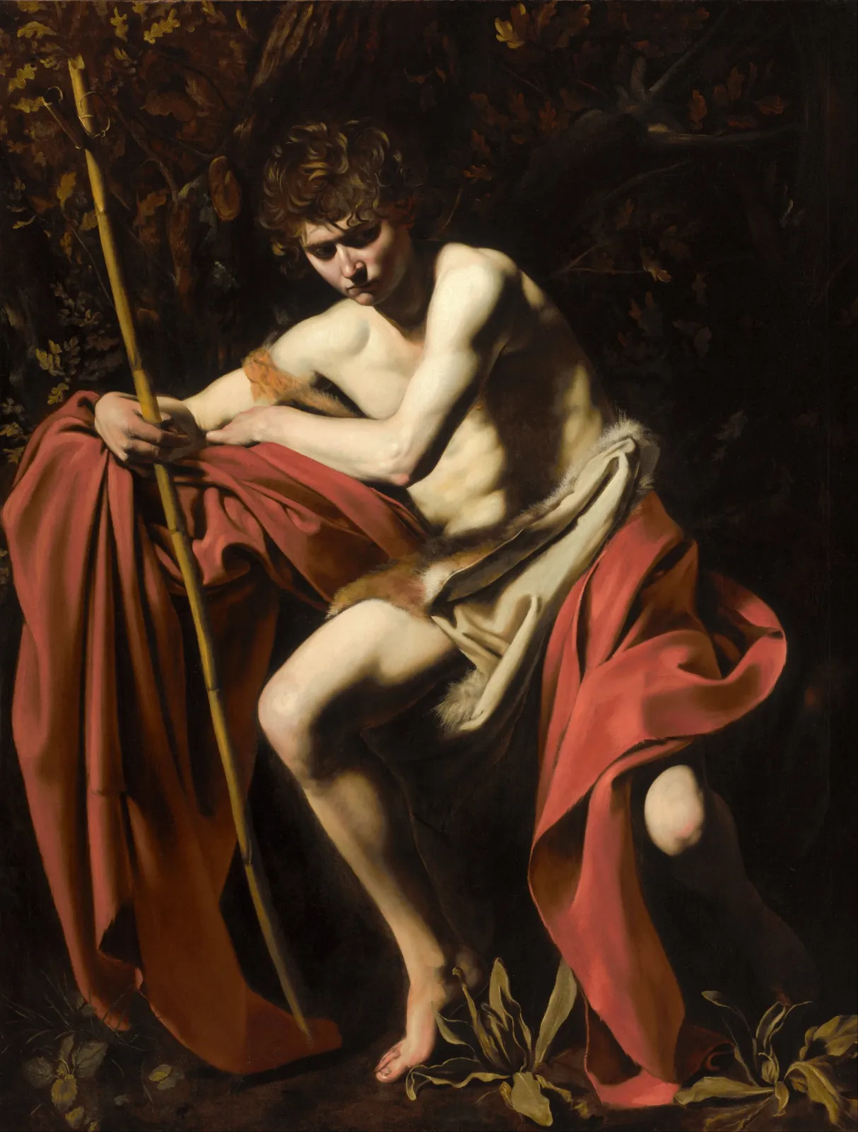 Saint Jean-Baptiste dans le désert, Caravage