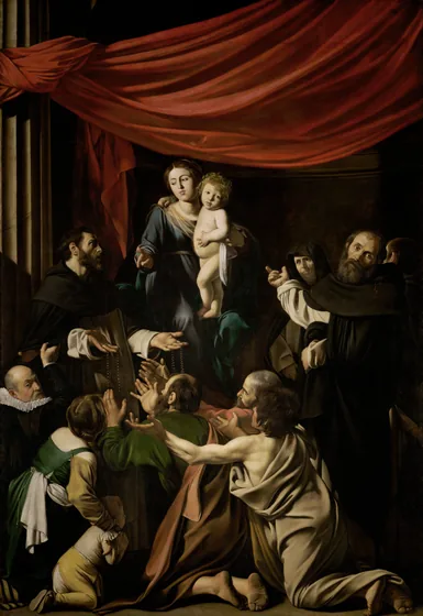 La Madone du rosaire