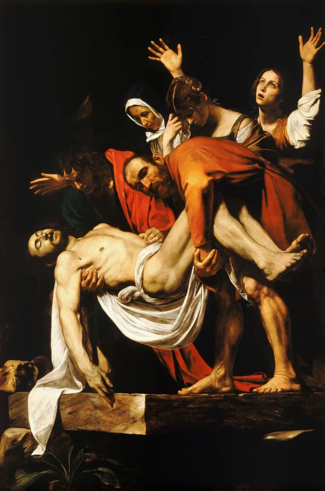 La Mise au tombeau, Caravaggio