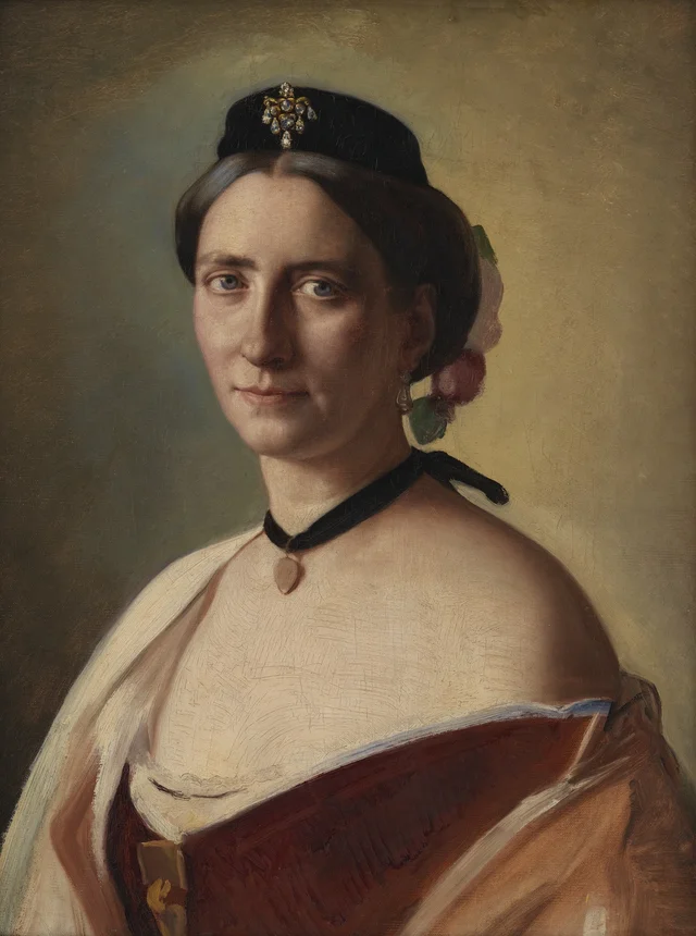 The Artist's Wife, Alma Bloch, née Trepka, Carl Bloch
