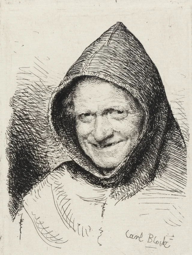 El monje sonriente, Carl Bloch