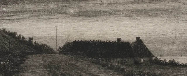 Casas junto a la playa. Noche de verano (antes de la letra)
