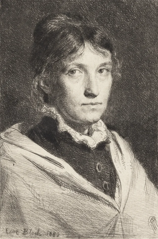 Retrato de Alma Bloch
