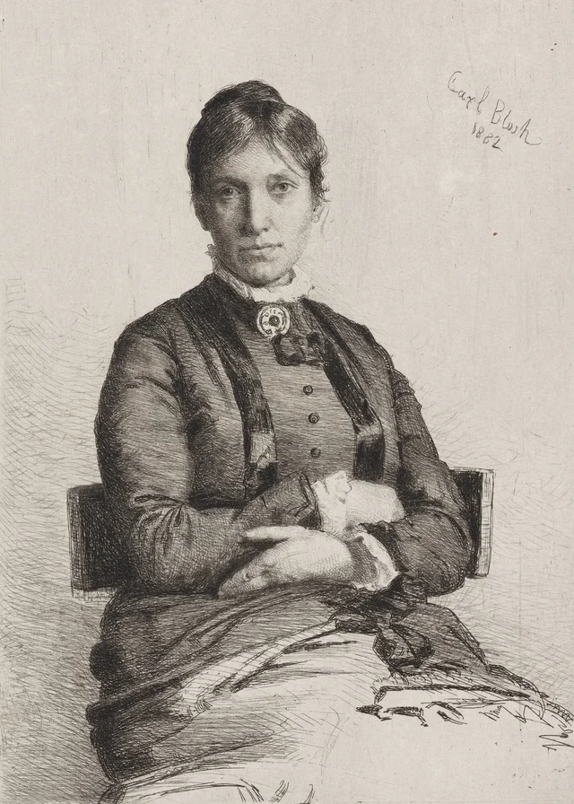 Retrato de Alma Bloch, nacida Trepka