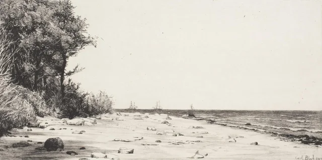 En la costa norte de Selandia. La plantación de Hornbæk