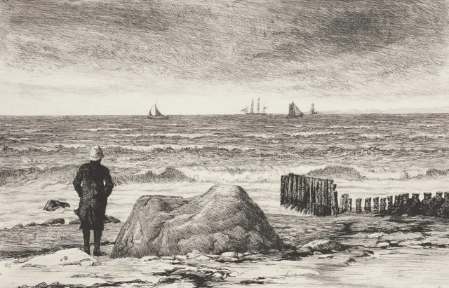 Tiempo de viento. Marina, Carl Bloch
