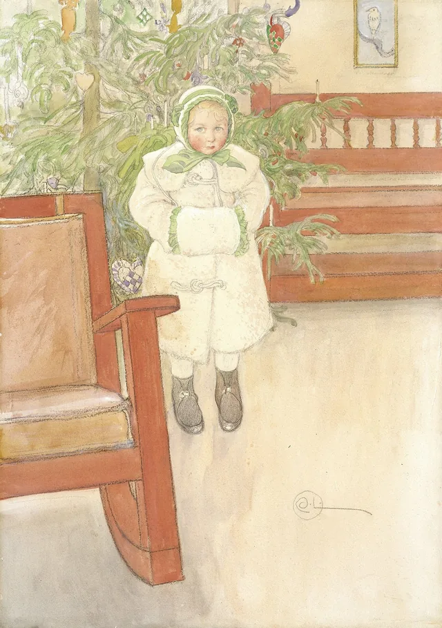 少女と揺り椅子