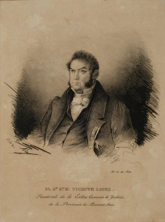 Doutor Vicente López (série "Retratos"), Carlos Morel