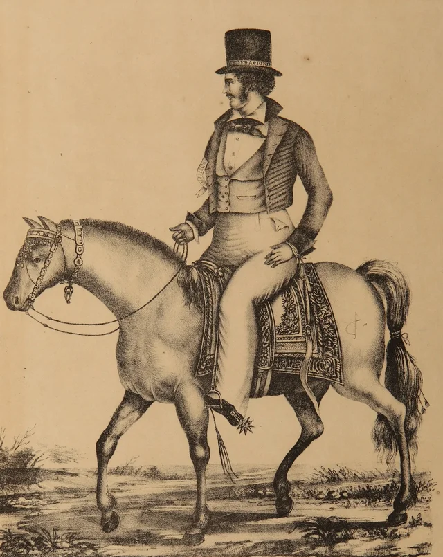Gaucho, traje de pueblo