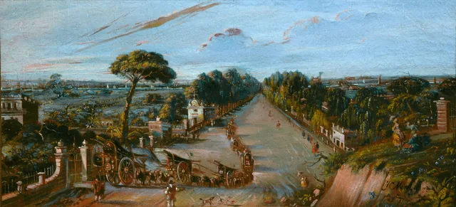 La Calle Larga de Barracas, Carlos Morel