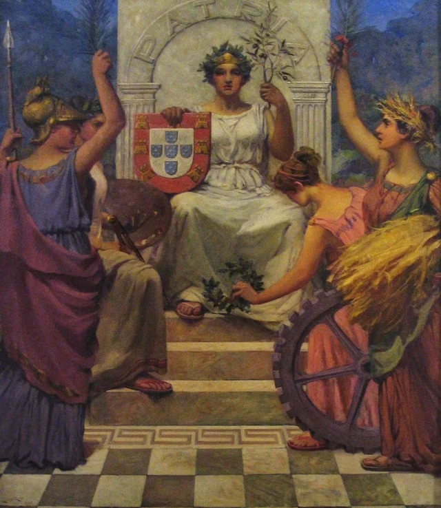 Allegory of the Homeland, Carlos Reis